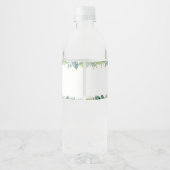 サファリジャングルベビーシャワー ペットボトルラベル (裏面)