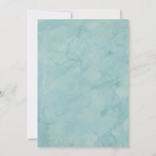 サファリジャングルライオンボーイベビーシャワー招待状 招待状 (裏面)