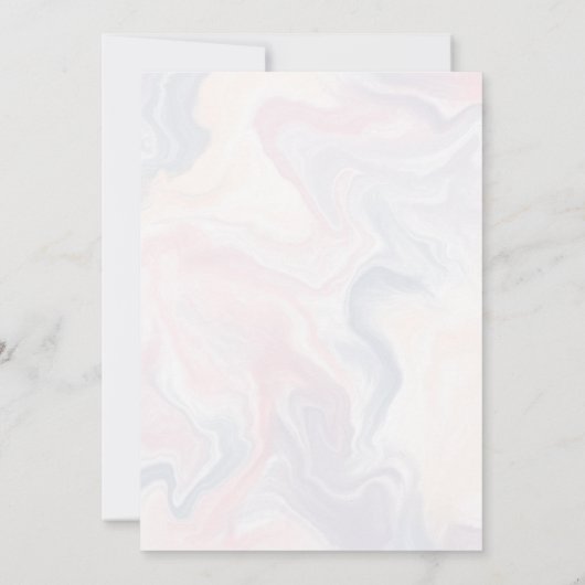 サファリジャングル動物の赤ちゃんシャワー 招待状 (裏面)