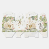 サファリジャングル動物をテーマにしたパーティーボックス フェイバーボックス (見開き)