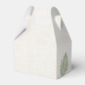 サファリジャングル動物ベビースシャワーお気に入りボックス フェイバーボックス (裏面サイド)