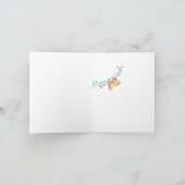 サファリジャングル1st誕生日ありがとうご注意 サンキューカード (内部)