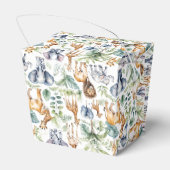 サファリスタイル：ジャングルベビーシャワー フェイバーボックス (裏面サイド)