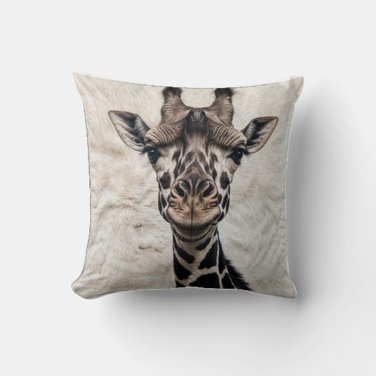 サファリスタイル: Giraffe Kilim Pillows クッション (正面)