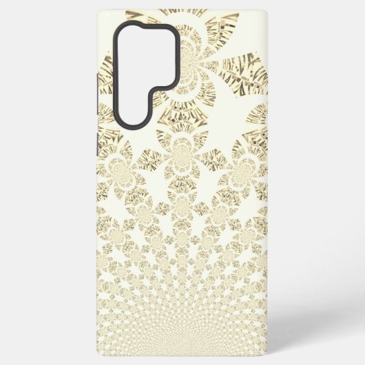 サファリスペクトル：アフリカプリント万華鏡のように千変万化するパターン SAMSUNG GALAXYケース (裏面)