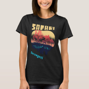 サファリセレンティ国立公園アフリカタンザニアビッグ Tシャツ