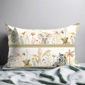 サファリゼブラエレファントライオンジャングルリーフ男の赤ちゃん 枕カバー