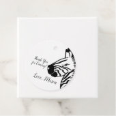 サファリゼブラパーティー誕生日 フェイバータグ (インサイチュ)