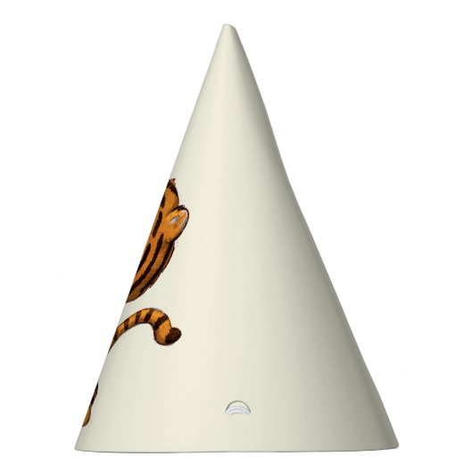 サファリタイガーファースト誕生日 パーティーハット (右)