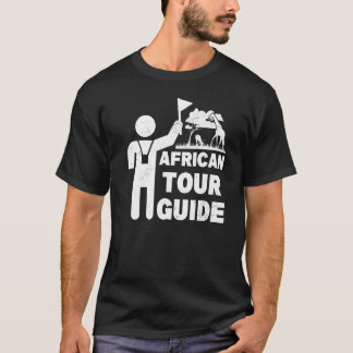 サファリツアーガイド動物園の旅サファリ Tシャツ