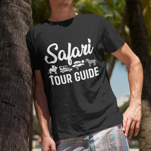 サファリツアーガイド Tシャツ