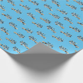 サファリテーマ包装紙 ラッピングペーパー (角)