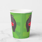 サファリテーマ誕生日ヒッポ 紙コップ (右)