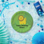 サファリテーマ誕生日 ペーパープレート (パーティー)