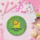 サファリテーマ誕生日 ペーパープレート (パーティー)