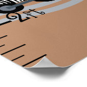 サファリトレインの動物保生育図8 x 44! ポスター (角)