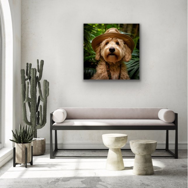 サファリドゥードルメタルアートプリント メタルプリント (クリエイターアップロード済み)