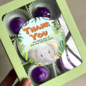 サファリバースデーパーティー – ラファント ラウンドシール