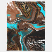 サファリバースト フリースブランケット (正面)