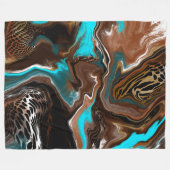 サファリバースト フリースブランケット (正面(横))