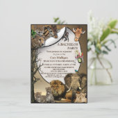 サファリパークのアウトドア独身パーティ (スタンド正面)