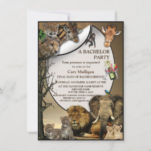 サファリパークアウトドアバチュラーパーティ