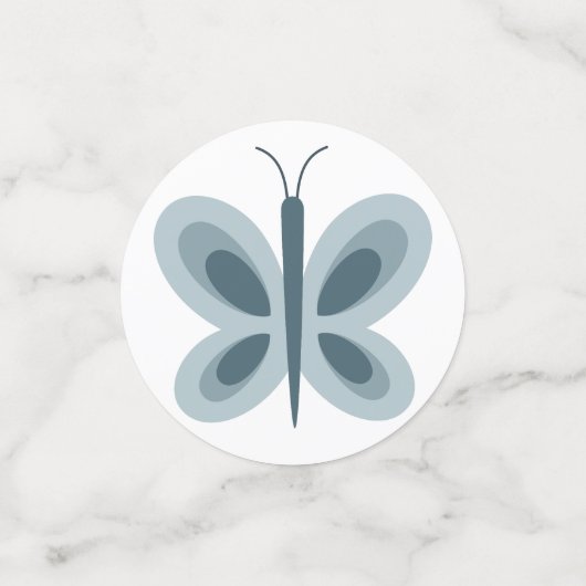 サファリパーティーアニマルコレクション1,テーブル コンフェッティ (スモール正面)