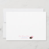 サファリパ来ーティのコピー誕生日に参加して…… 招待状 (裏面)