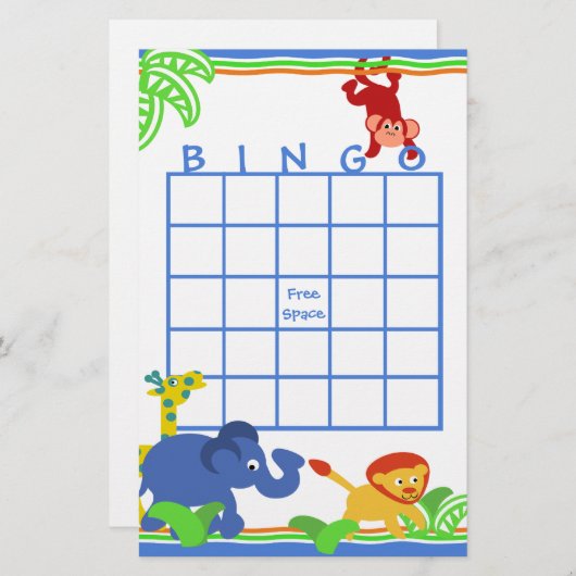 サファリビンゴ (正面/裏面)