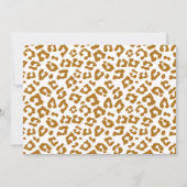 サファリピンクワイルド2歳の誕生日 招待状 (裏面)