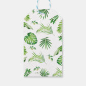 サファリフォレストジャングル動物ベビーシャワー誕生日 ギフトタグ (裏面)