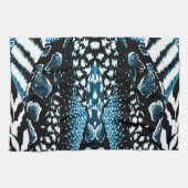 サファリブルー キッチンタオル (横)