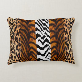 サファリプリント アクセントクッション