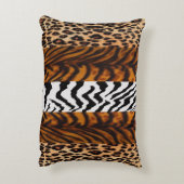 サファリプリント アクセントクッション (裏面(縦))