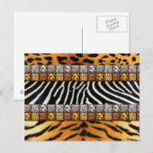 サファリプリント ポストカード (正面/裏面)