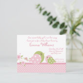 サファリベイビーズ バーディー ベビーシャワー 招待状 (スタンド正面)