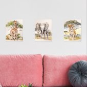 サファリベビージラフェエレファントライオン子供部屋 (リビング)