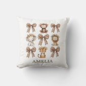 サファリボウズ&ジャングルアニマルズベビー子供部屋 クッション (正面)