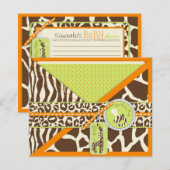 サファリボーイオレンジアドバイスカード (正面/裏面)