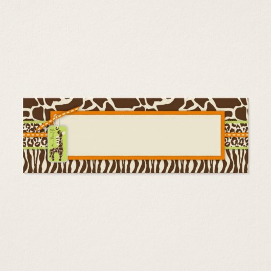 サファリボーイオレンジスキニーギフトラベル2 (正面)