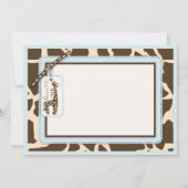 サファリボーイカード2 招待状 (裏面)