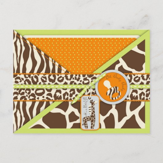 サファリボーイグリーンアドバイスはがき アドバイスカード (正面)