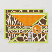 サファリボーイグリーンアドバイスはがき アドバイスカード (正面/裏面)