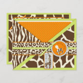 サファリボーイグリーンアドバイスカード (正面/裏面)