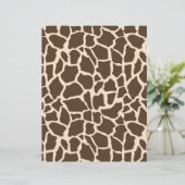 サファリボーイスクラップブック紙キリン (スタンド正面)