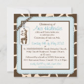 サファリボーイ招待状スクエア_《キリスト教》洗礼式や命名式 招待状 (裏面)