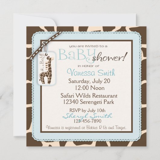 サファリボーイ招待状スクエア_ピメンテル 招待状 (裏面)