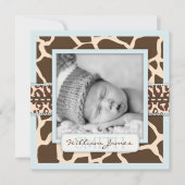 サファリボーイ発表広場 案内状 (正面)