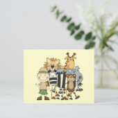 サファリボーイ Tシャツ＆ギフト ポストカード (スタンド正面)