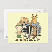 サファリボーイ Tシャツ＆ギフト ポストカード (正面/裏面)